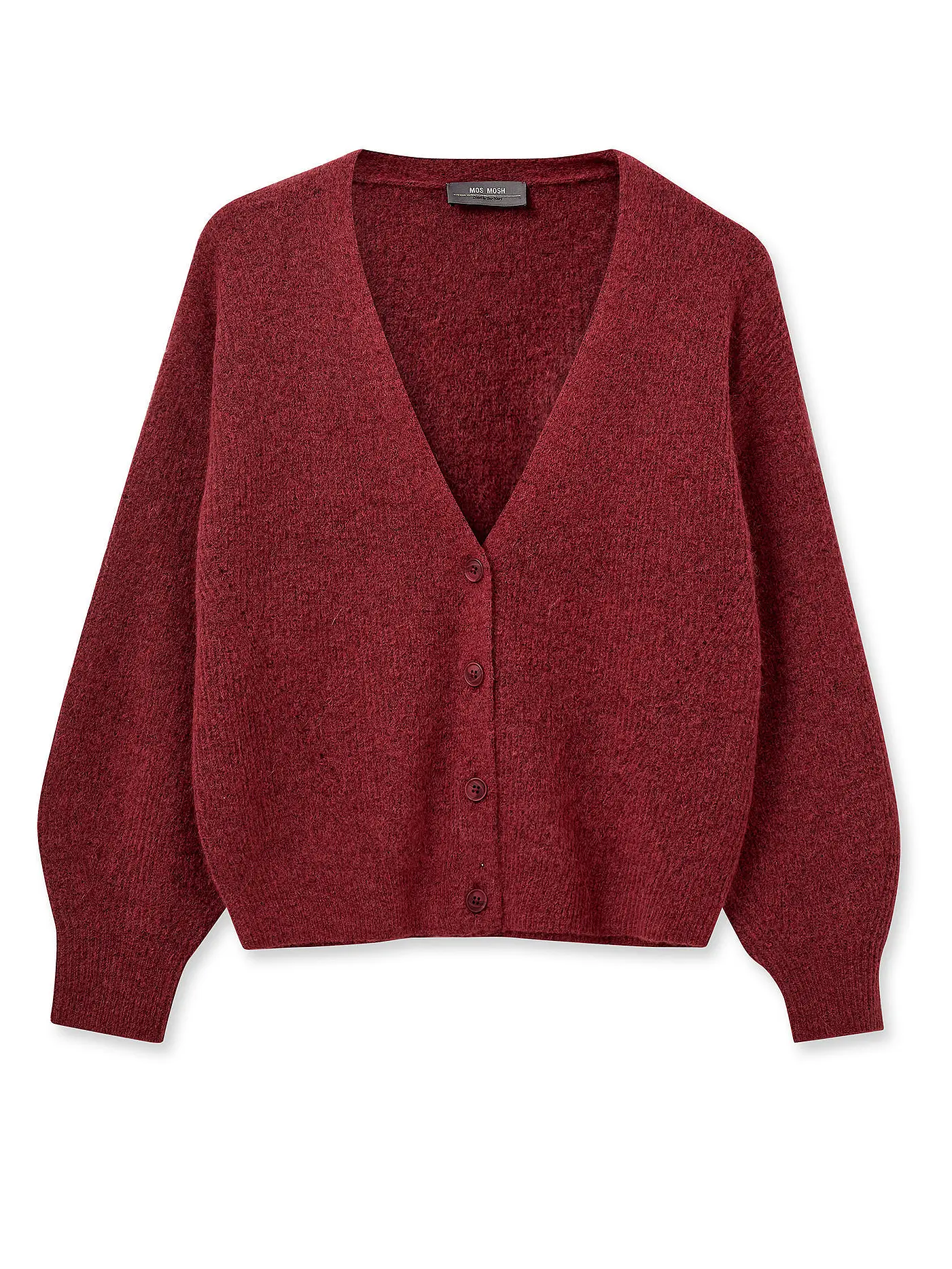 MOS MOSH | Cardigan MMTHORAV | rot